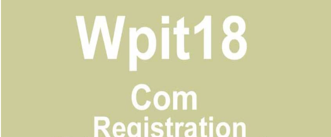 Registration For Wpit18 – Is it a Safe and Legal Activity?