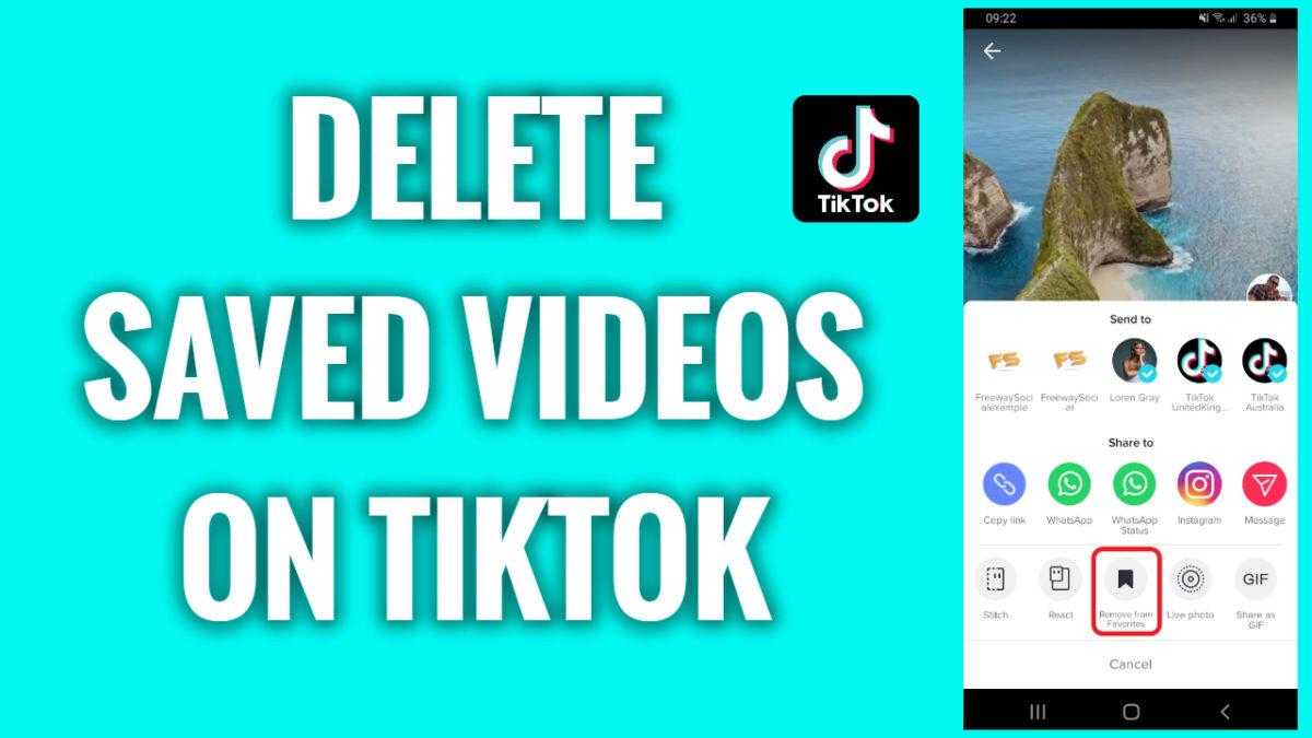 How To Delete TikTok Videos